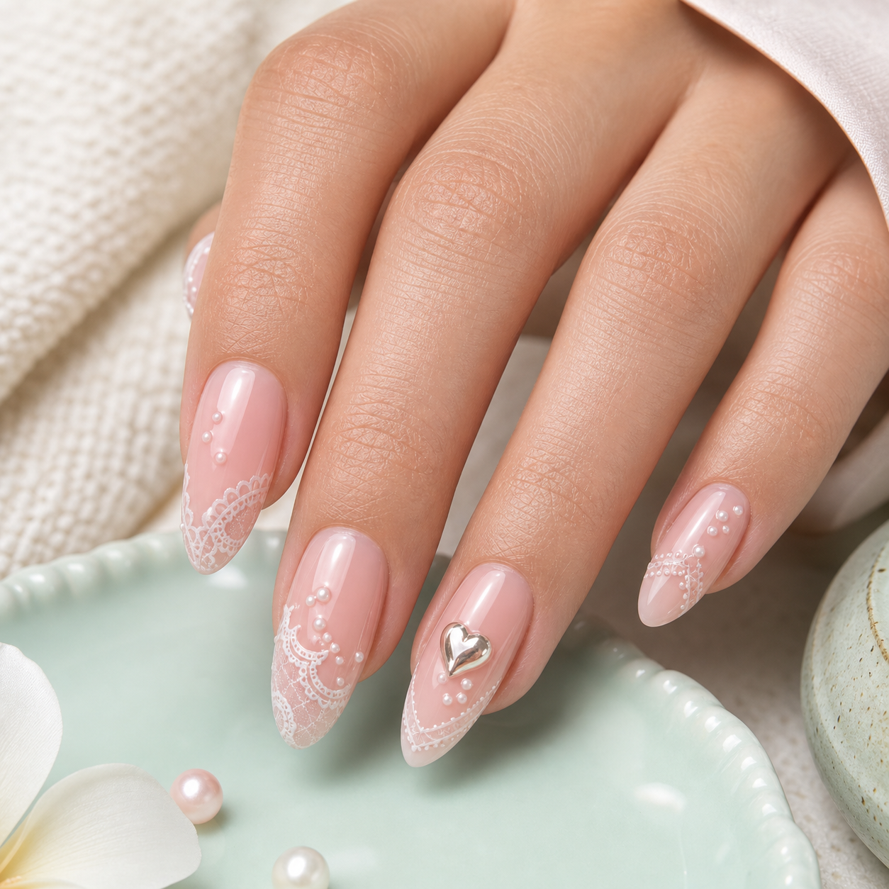 Translucent jelly layering nail experiment showing depth through sheer colors