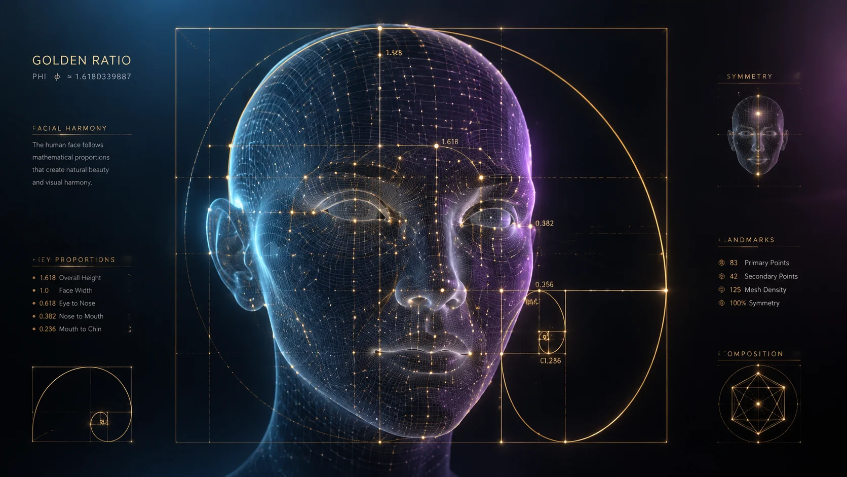 OpenImg transparent face symmetry test showing detailed scoring methodology breakdown